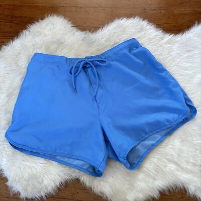 Shorts com cadarço azul sólido Catalina tamanho médio 8-10 - Imagem 1 de 4