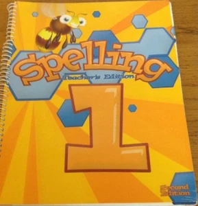 BJU Spelling 1 Teacher’s Edition Bob Jones Second Edition - Imagen 1 de 3