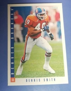 1993 Score Football #161 Dennis Smith - Denver Broncos - Picture 1 of 2