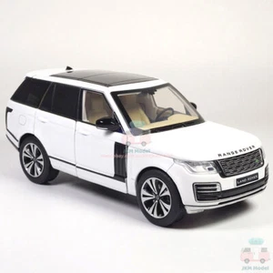 1:32 Land Rover Range Rover Modelo Coche Diecast Vehículo de Juguete Colección Regalo Blanco - Imagen 1 de 12