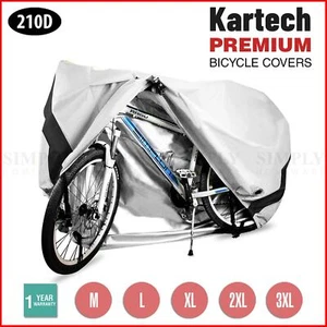 Kartech Bicycle Cover Waterproof Bike Dust Rain Protector UV Sun Duty Outdoor - Picture 1 of 12