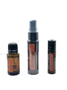 doTERRA On Guard SET : Essential Oil, Hand Sanitizing Mist AND Beadlets - New!! - Picture 1 of 9