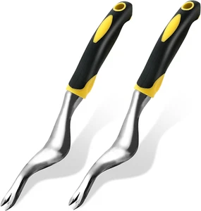 2 Pack Hand Weeder Tool Garden Weeding Tools Garden Weeding Removal Gardening We - Picture 1 of 12