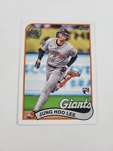 2024 Topps Update 1989 Insert - Jung Hoo Lee RC #89US-28 San Francisco Giants - Picture 1 of 2