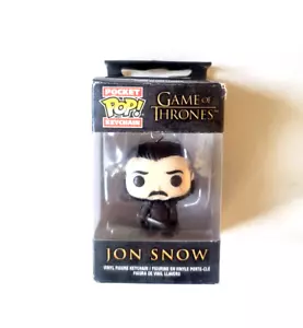 Jon Snow Funko Pop Pocket Portachiavi Figura Game of Thrones - Foto 1 di 1