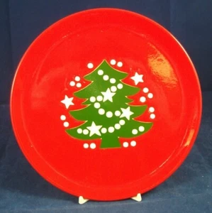 Waechtersbach Christmas Tree Salad Plate Tree in Center - Picture 1 of 4