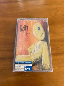 Korn - Issues Cassette Tape Very Rare SEALED Vintage Heavy Metal Speed Nu Black - Picture 1 of 9