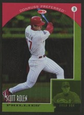 1998 DONRUSS COLLECTIONS PREFERRED SCOTT ROLEN #17