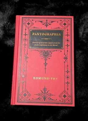 Pantographia ~Edmund Fry   ~ Black Letter Press -First Edition - Image 1 of 4