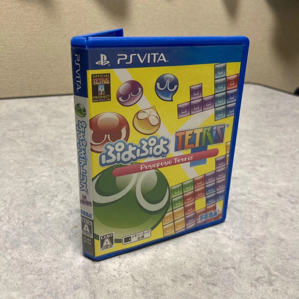 Sony PlayStation Vita PS Vita Puyo Puyo PuyoPuyo Tetris  PSV From Japan USED - Image 1 of 1