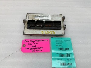 10 JEEP WRANGLER 3.8 AUTO JK ENGINE COMPUTER ECM ECU P68043453AD - Picture 1 of 9