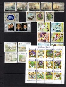 GUERNSEY MNH SET COMPLETO ANNO 1986 - Foto 1 di 1