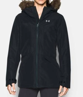 CHAQUETA DE SNOWBOARD KYMERA SKY INFRARROJA KYMERA SKY NEGRA $300 NUEVA CON ETIQUETAS UNDER ARMOUR Talla S Foto 1 de 4