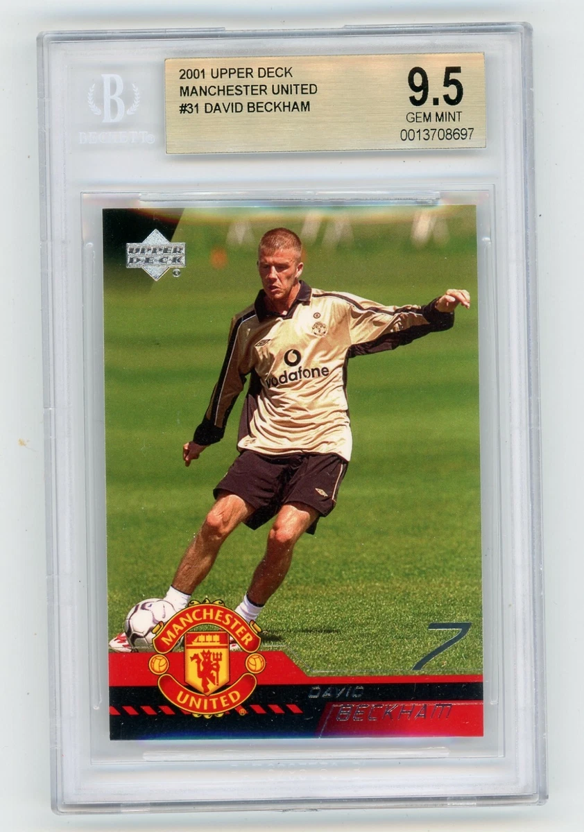 2001-02 Upper Deck Manchester United David Beckham #31 for sale | eBay