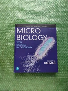 Microbiology with Diseases by Taxonomy by Robert Bauman (2019, Hardcover) - Picture 1 of 3
