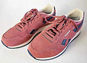 Reebok Classic Pink Suede Women's Sneakers Size 6.5 EUC - Picture 1 of 8
