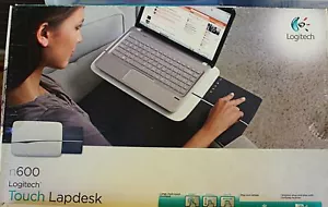 Logitech N600 Touch Lapdesk Laptop Tray with retractable touchpad - Picture 1 of 3