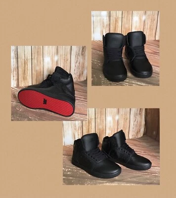 Supra Kids Atom Zapatillas Negras Talla 3 Foto 1 de 4