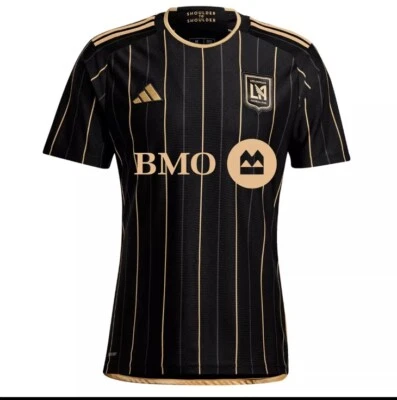 Camiseta deportiva para hombre Adidas 2024-25 LAFC Stadium Home nueva pequeña Foto 1 de 4