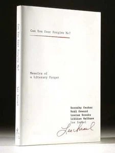 Lee Israel / Can You Ever Forgive Me? Memoirs of a Literary Forger 1st ed 2008 - Imagen 1 de 1