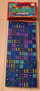 Dominó Multicolor Doble Nueve Espalda Dragón Halsam De Colección 920-HR EE. UU. - Imagen 1 de 5