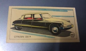 1960 CITROEN DS19  Shell Oil NZ Collector CARD - Picture 1 of 2