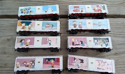 A Charlie Brown Christmas model train set HO scale athearn boxcar Snoopy peanuts - Image 1 of 4