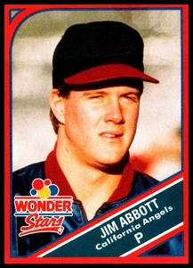 Jim Abbott 1990 Wonder Stars California Angels #3 - Bild 1 von 2