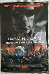 Terminator 3 Rise Of The Machines Movie Poster 2 Sided Original 27x40 - Picture 1 of 7