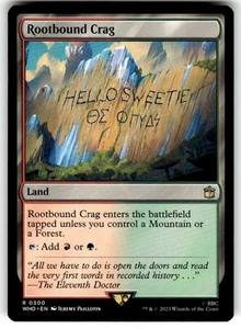 Rootbound Crag Universes Beyond: Doctor Who Regular MTG - Picture 1 of 2