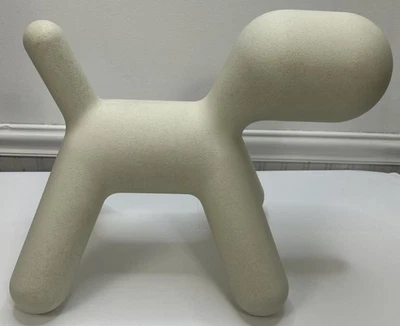 Eero Aarnio Puppy Me Too Colección Magis Hecho en Italia Perro Blanco Medio Foto 1 de 4
