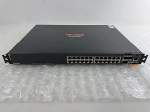 Aruba JL725A 6200F 24G Class4 PoE 4SFP+ 370W Switch #ab - Afbeelding 1 van 7