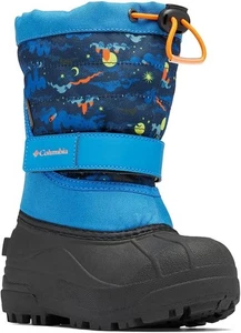 New Columbia YOUTH POWDERBUG PLUS II PRINT Boot US 8 UK 7 - Picture 1 of 4