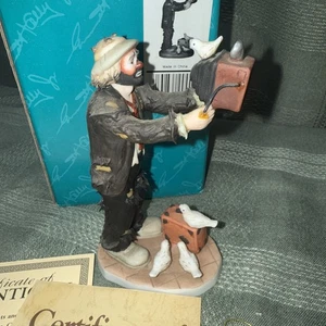 Emmett Kelly Jr "watch The Birdie" Limited Edition Figur 0625/9500 Neuwertig - Bild 1 von 12