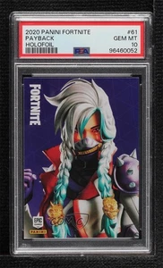 2020 Panini Fortnite Series II Holofoil Payback #61 PSA 10 GEM MT vg8 - Picture 1 of 3