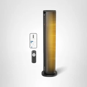 PELONIS Oscillating Tower Space Heater 30" Smart Electric Remote Timer 1500W - Picture 1 of 9