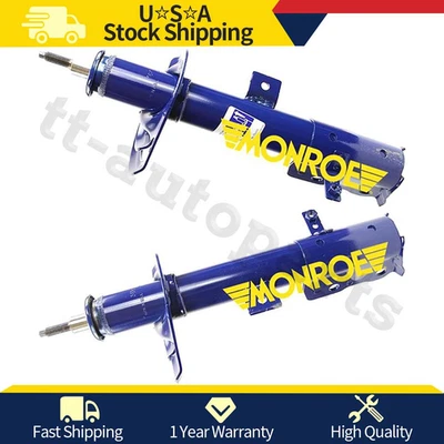 Par de amortiguadores de puntales delanteros Monroe para Dodge Caliber 2007 2008 2009 2010 2011 2012 Foto 1 de 4