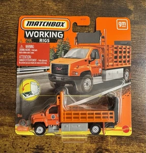 MATCHBOX 2024 WORKING RIGS GMC 3500 ATTENUATOR TRUCK~New In Package!!! - Picture 1 of 2