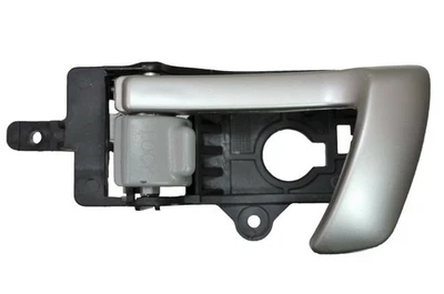 fits 2007 to 2012 Hyundai Santa Fe Interior Door Handle Left Silver Gray - Imagem 1 de 2