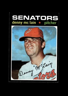 Topps Set-Break #750 1971 Denny Mclain como nuevo sin precio base *GMCARDS* Foto 1 de 2