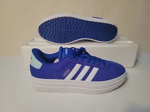 ZAPATILLAS ADIDAS MUJER VL COURT AZUL LÚCIDO/BLANCO/SEMI FLASH IH8088 TALLA: 10 - Imagen 1 de 13