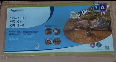 Aquascape Crazy Legs Frog Spitter New Factory Sealed! - Image 1 of 4
