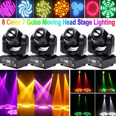 120W RGBW LED DJ Moving Head Stage Lighting DMX Beam Bar Disco Club Party Lights - Image 1 of 4