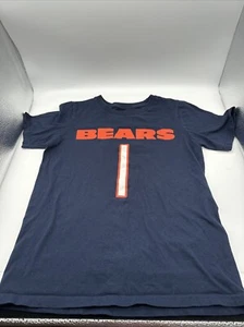 Chicago Bears Justin Fields Shirt Youth Medium Blue Short Sleeve #1 NFL Football - Bild 1 von 6
