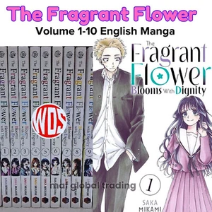 The Fragrant Flower Blooms With Dignity Manga Vol. 1-10 English Comic Full Set - Picture 1 of 13
