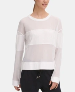 Dkny Sport Mesh-Blocked Top Size Medium - Picture 1 of 1