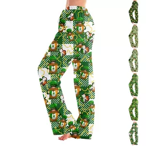 Anime Pajama Pants Sleepwear Casual Drawstring Elastic Waist Pants Comfy - Picture 1 of 33