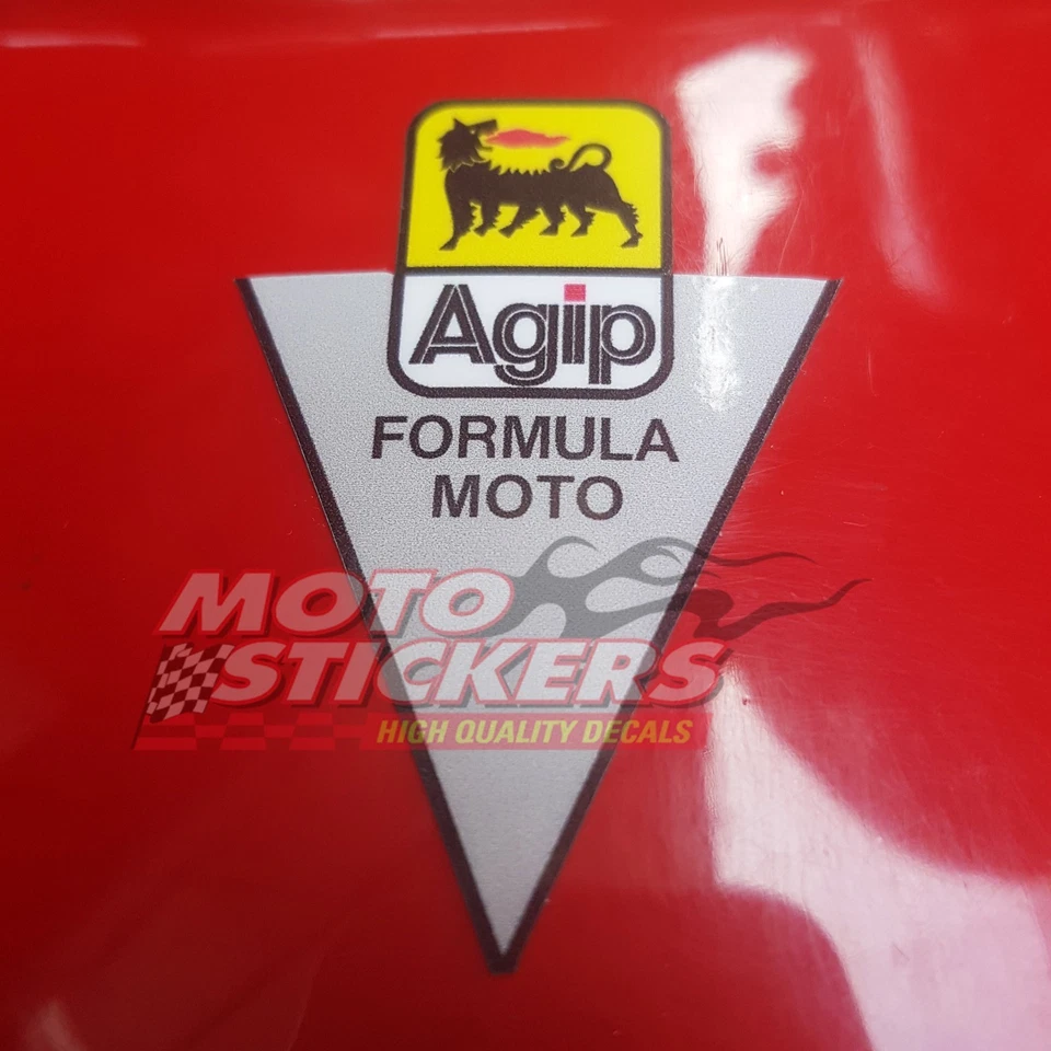 DUCATI 888 - adesivo serbatoio Agip - tuning decal stickers