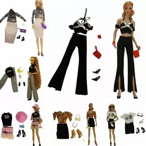 1/6 Dolls Clothes Outfits Set Shirt Coat Jacket Skirt Dress Pant Accessory 11.5" - Picture 1 of 37