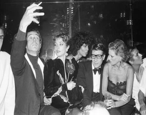 Halston And Yves Saint Laurent At Studio 54 Print 11 x 14 - Picture 1 of 3
